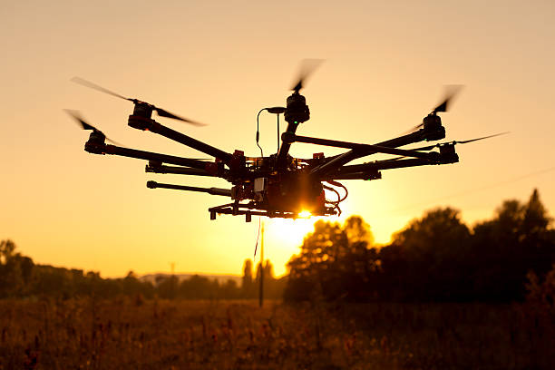 istock Oktokopter, copter, drone 490303726