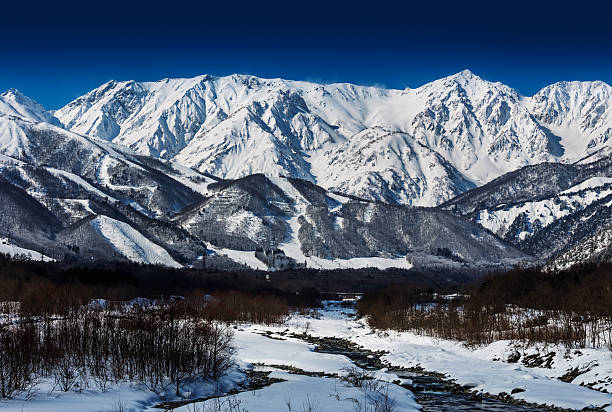 istock Snow country in central Japan. 490303982