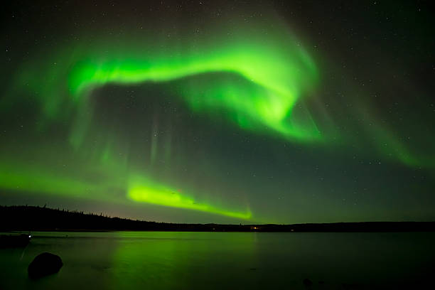 istock Northern Lights in Starry Sky 490306938