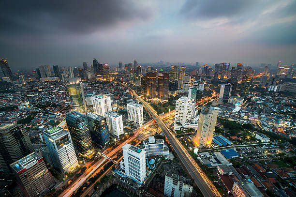 Jakarta X street junction