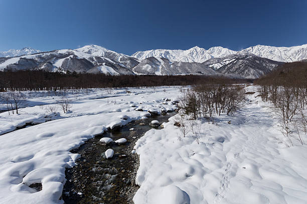 istock Snow country in central Japan. 490308834