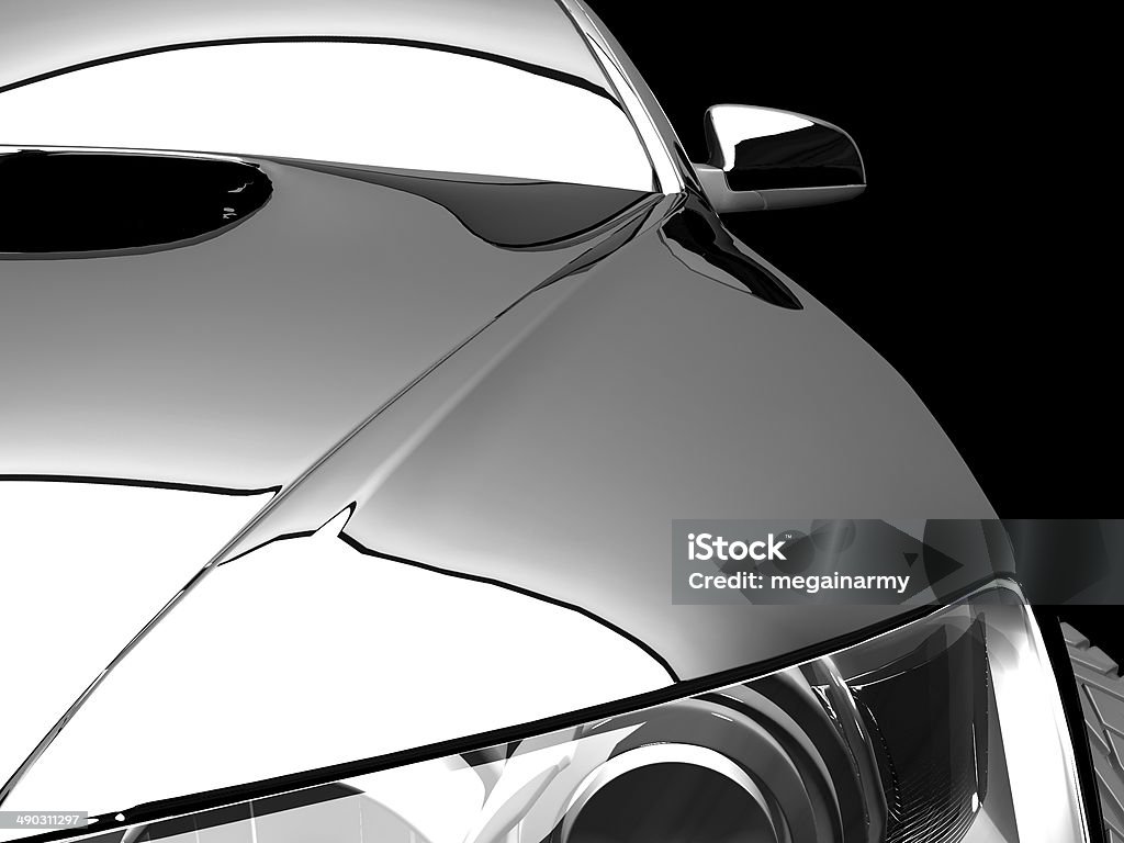 My own car design My own car design background. 3D render. Car Stock Photo