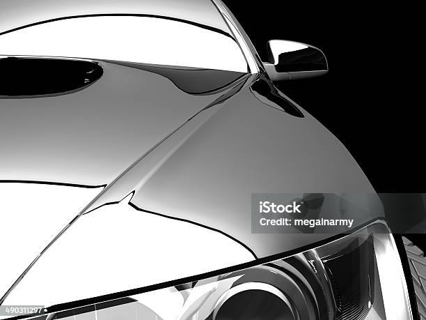 My Own Car Design Stock Photo - Download Image Now - Car, Shiny, Chrome