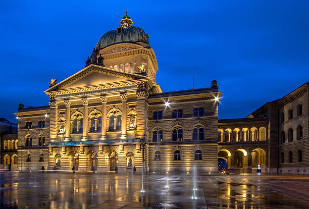 bern, suiza. - berne swiss culture parliament building switzerland fotografías e imágenes de stock