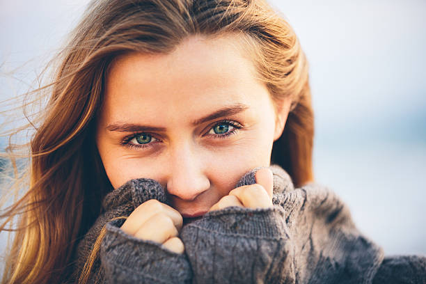 istock Beautiful girl on the beach 490311357