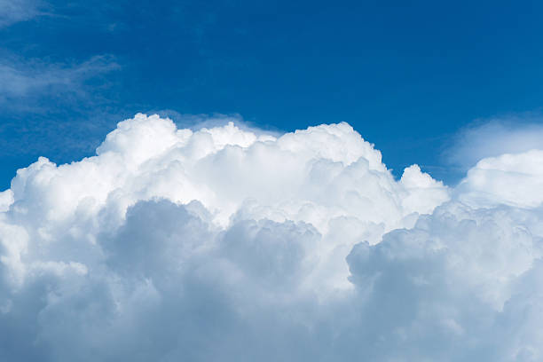 istock Cumulonimbus cloud with blue sky 490312136