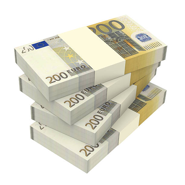 istock Euro money isolated on white background. 490312683