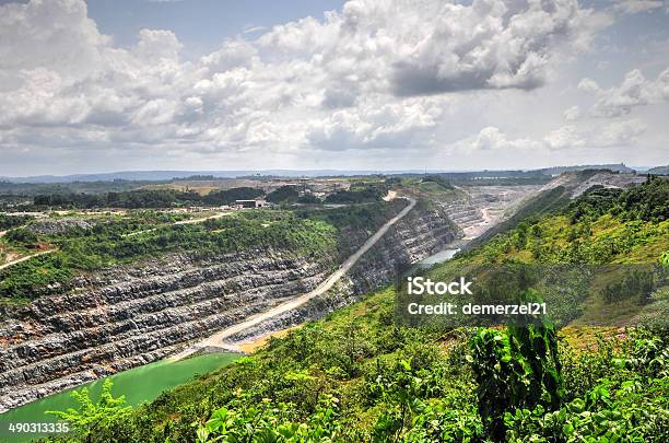 Open Pit Gold Mine Africa Stock Photo - Download Image Now - Mining - Natural Resources, Africa, Ghana