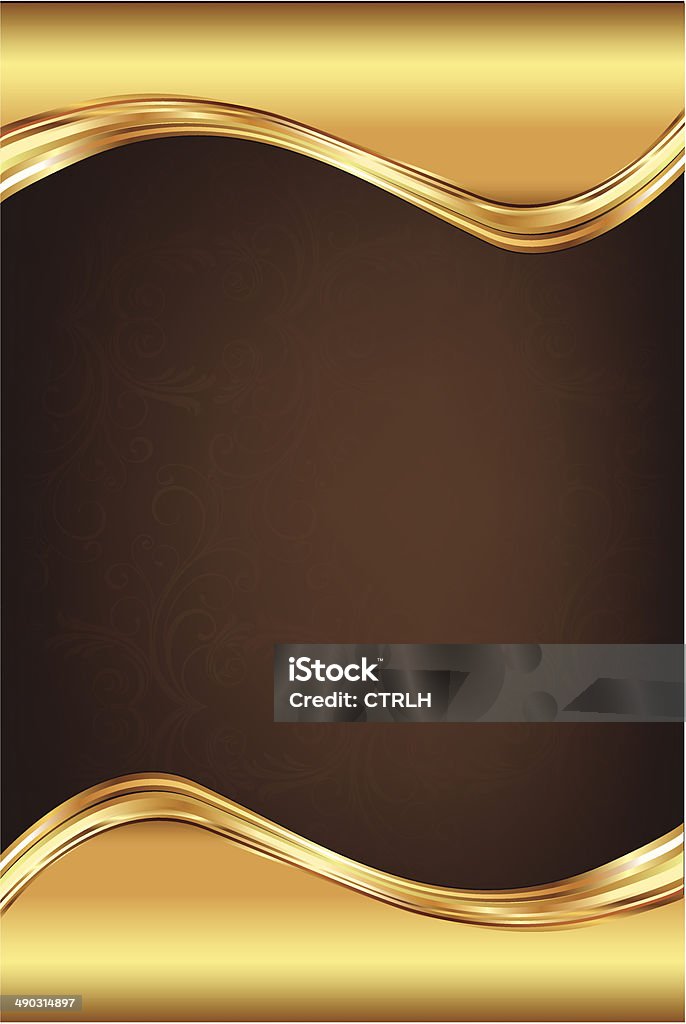 Golden Brown Background For Print Stock Illustration - Download Image Now -  Brown, Celebration, Colors - iStock