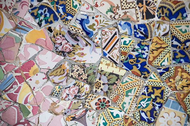 istock Blue and Pink Mosaic 490315440