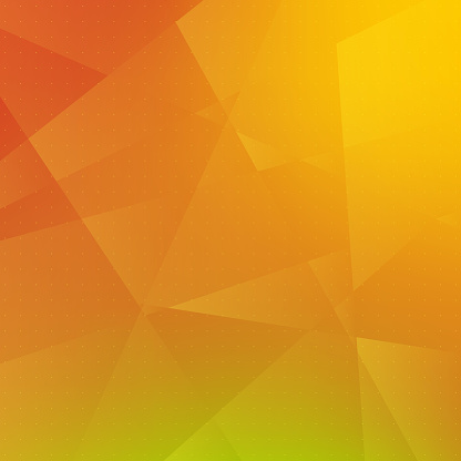 istock Abstract angular background - orange and yellow colors. 490317161