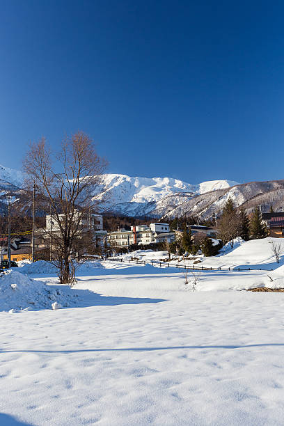 istock Snow country in central Japan. 490317332