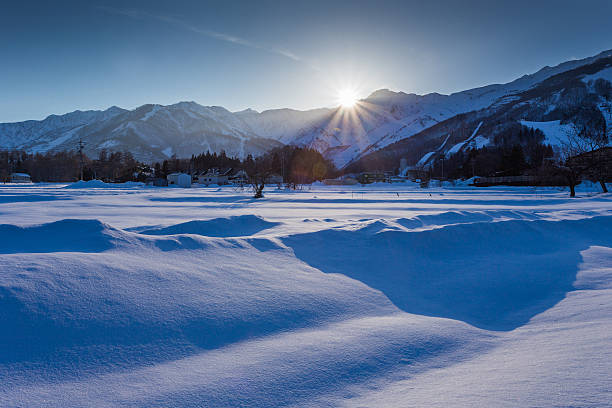 istock Snow country in central Japan. 490337084