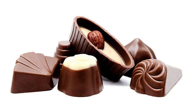 istock Assortment of chocolate candies isolated 490337828