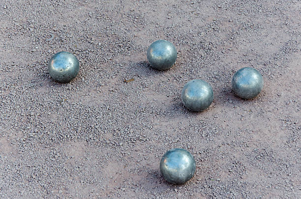 istock Petanque ball balls bawls 490343198