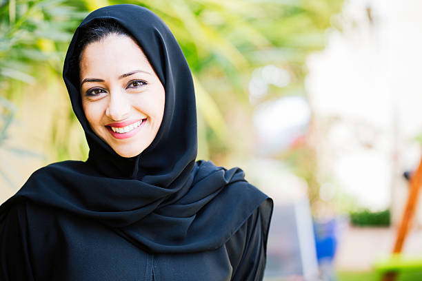istock Beautifule middle eastern woman in Hijab. 490357494