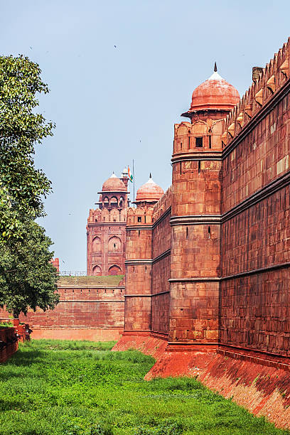 istock Red Fort, Old Delhi 490357820