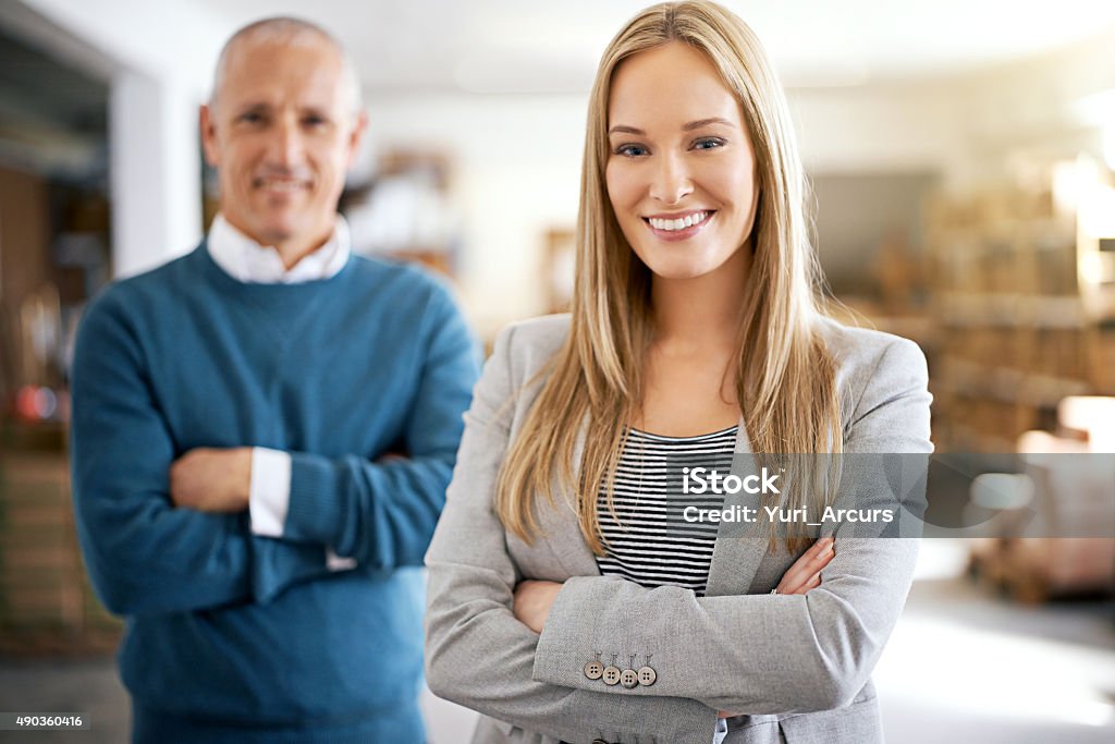 Rest assured your shipment is in good hands Portrait of two mangers standing in a warehousehttp://195.154.178.81/DATA/i_collage/pi/shoots/784288.jpg Domestic Room Stock Photo