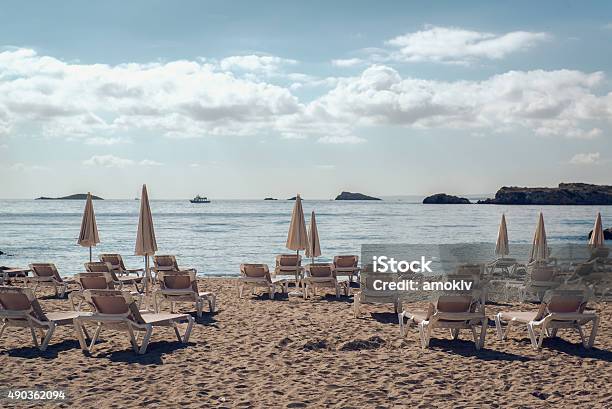 Costa De Ibiza Foto de stock y más banco de imágenes de 2015 - 2015, Aire libre, Arena