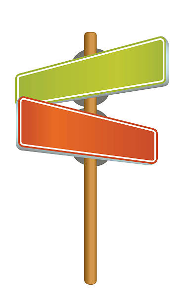 ulica znak - directional sign road sign sign crossroad stock illustrations