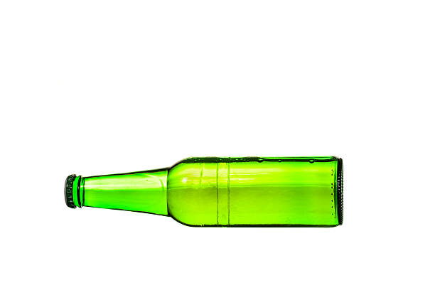 istock Bottle of beer on white background 490366982