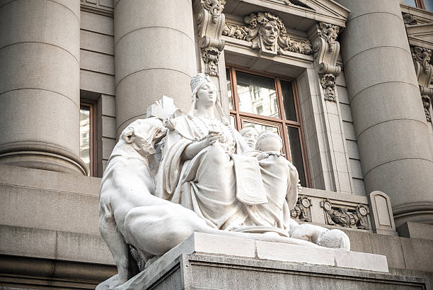 istock Asia Statue on the U.S. Custom House NYC 490371142