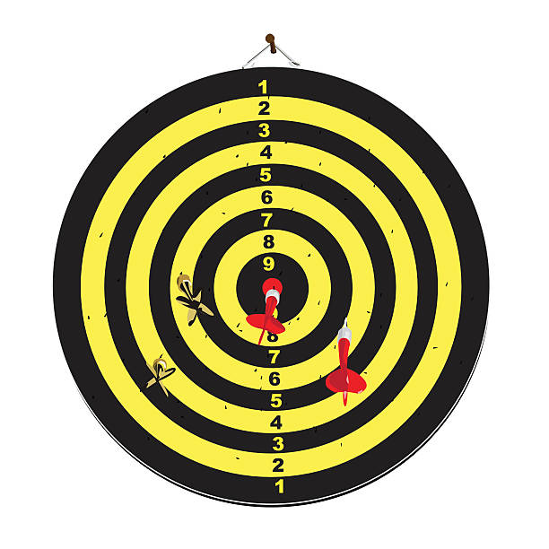다트판, 다트 - dartboard target pub sport stock illustrations
