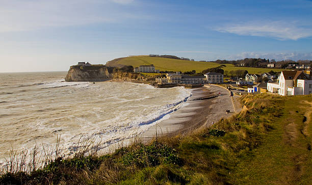 istock Freshwater Bay Cliff And Beach 490374009