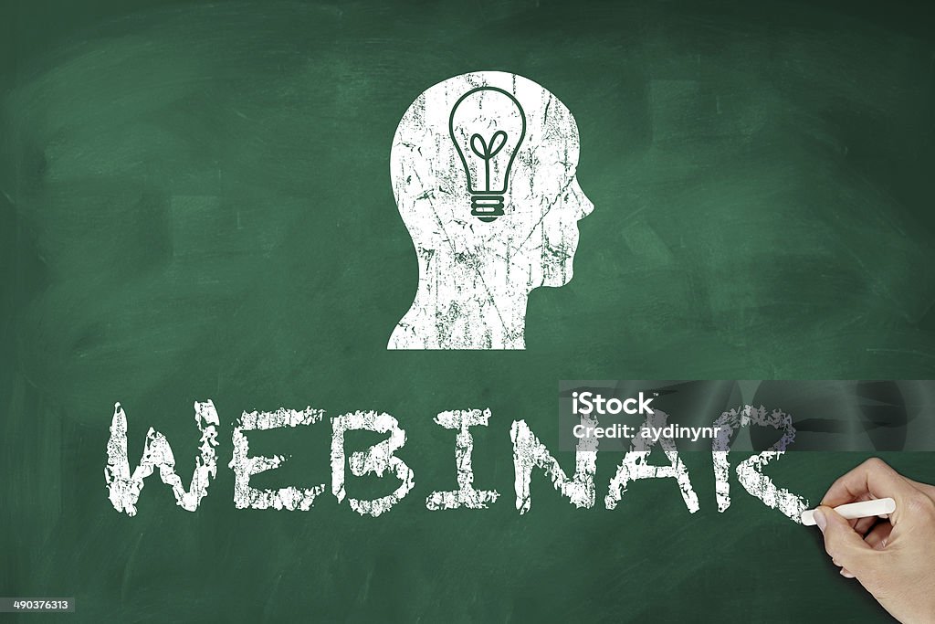 Webinar - Foto stock royalty-free di Affari