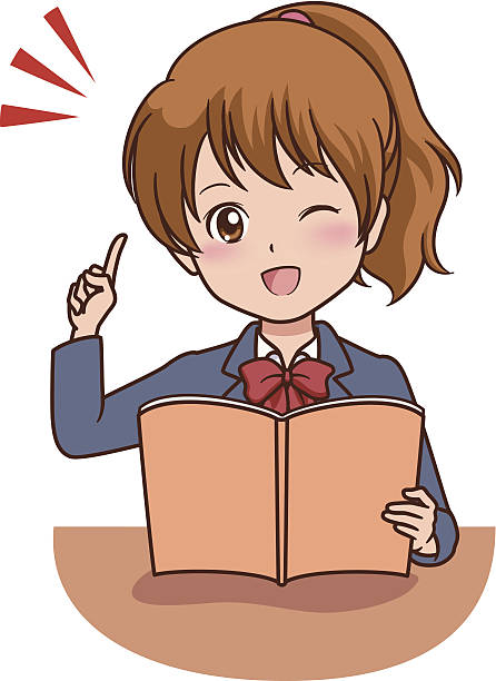 Anime Girl Reading Illustrations, Royalty-Free Vector Graphics & Clip Art -  iStock