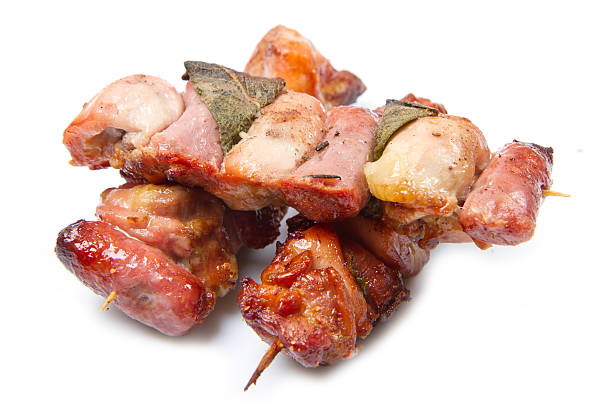 istock skewers isolated on a white background 490378693