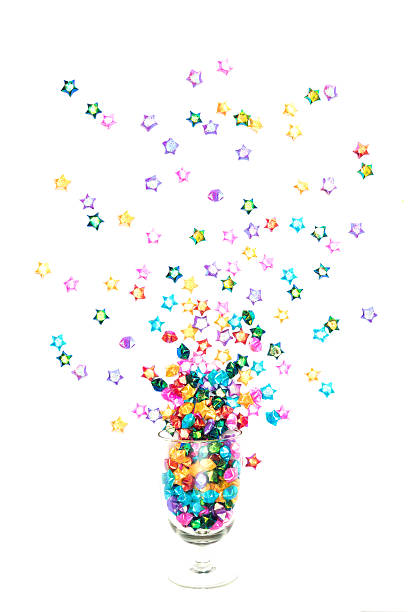 istock Origami stars fireworks 490380023