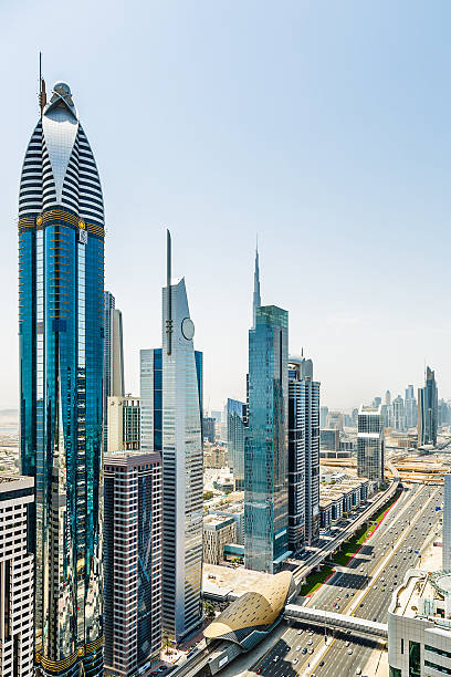 istock Modern skycrapers in Dubai, United Arab Emirates 490381011