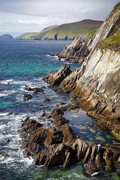 Klippen am Slea Head Drive,County Kerry,Irland