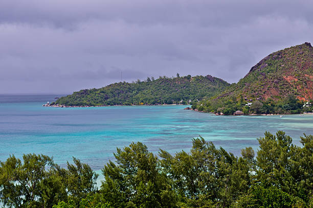 istock Beautiful Beach on Praslin，Seychelles 490388738