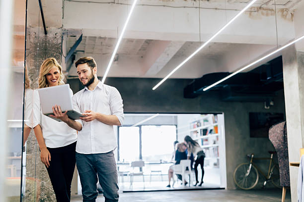 istock Colleagues brainstorming in the office 490392428