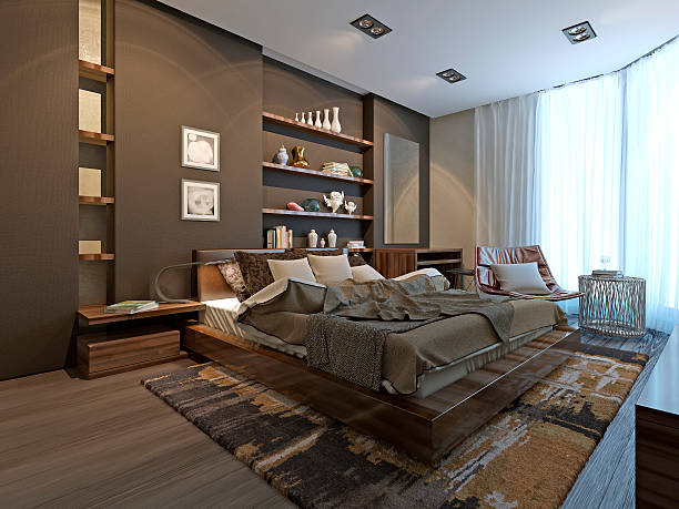 Avant-garde bedroom style