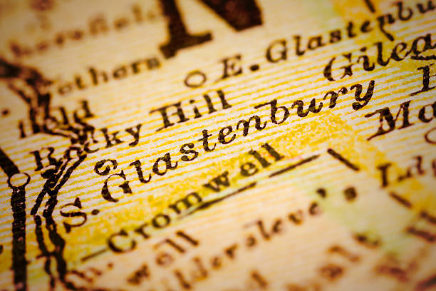 istock South Glastenbury, Connecticut on an Antique map 490398042