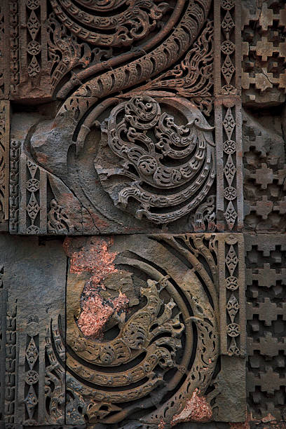 istock Detail of Column at Qutb Complex, India 490398740