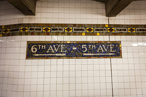 istock 6th Avenue/5th Avenue Subway Tile Mosaic 490399454