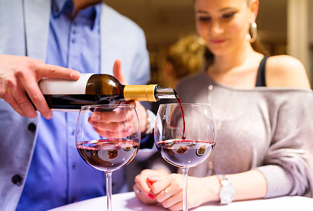 istock Couple in a bar 490424060