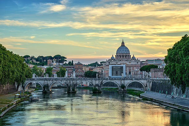 istock Sunset at Rome - Italy 490426460