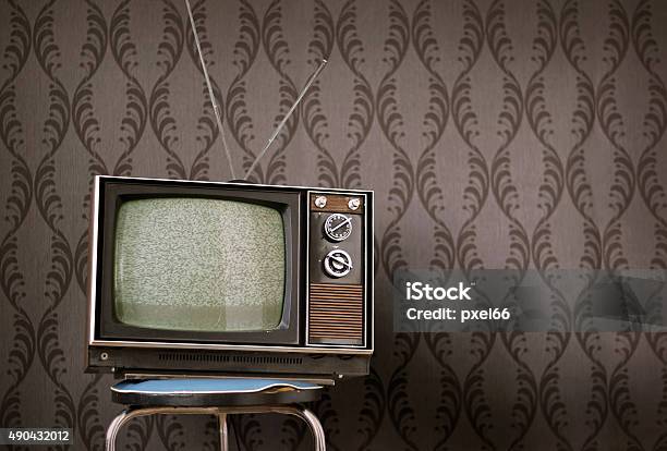 ビンテージテレビ - テレビのストックフォトや画像を多数ご用意 - テレビ, テレビ放送, 1970～1979年