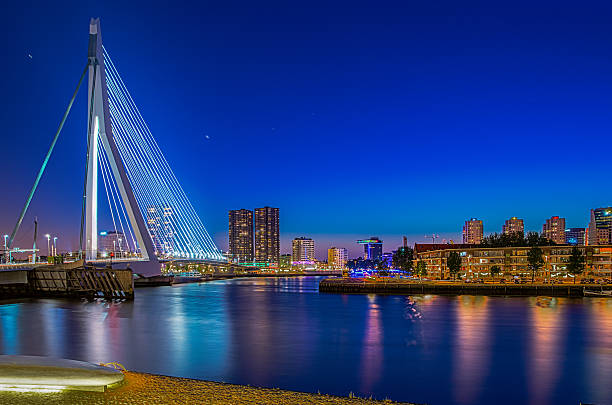 istock Skyline of Rotterdam witk the Erasmusbridge 490432588