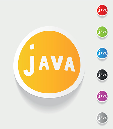 Realistic Design Element Java Stock Illustration - Download Image Now ...