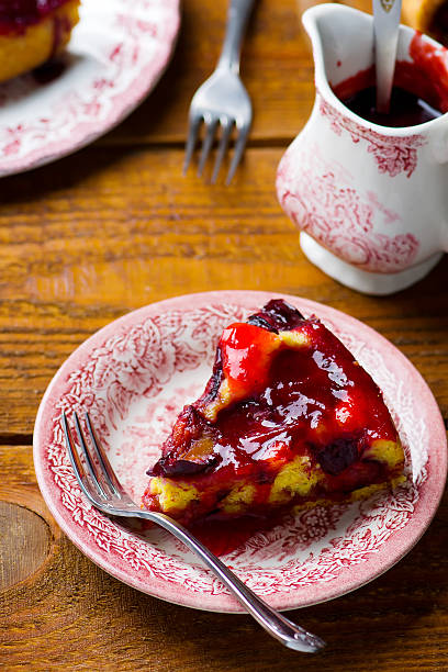 istock homemade plum pie 490439618