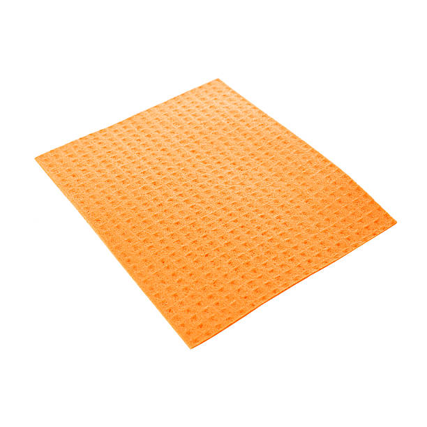 istock Cleaning wipe. Kitchen rag of soft cloth 490450441