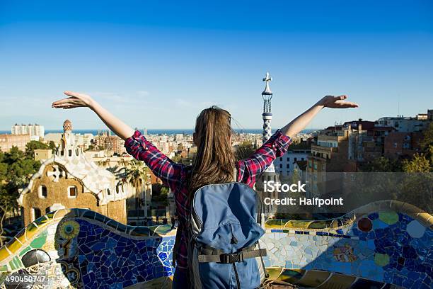 Woman Tourist Stock Photo - Download Image Now - Travel, Student, Spain