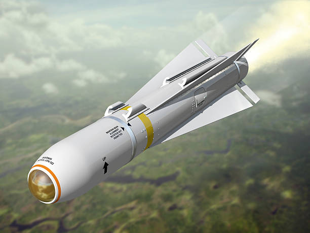 istock Air-to-ground missile 490451331
