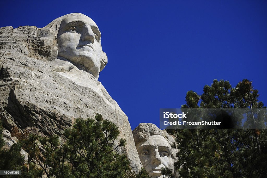 Os quatro Presidentes no Monte Rushmore, Dakota do Sul - Royalty-free Abraham Lincoln Foto de stock